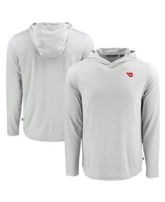 Men's Gray Dayton Flyers Coastline Epic Comfort Eco Long Sleeve Hoodie T-Shirt