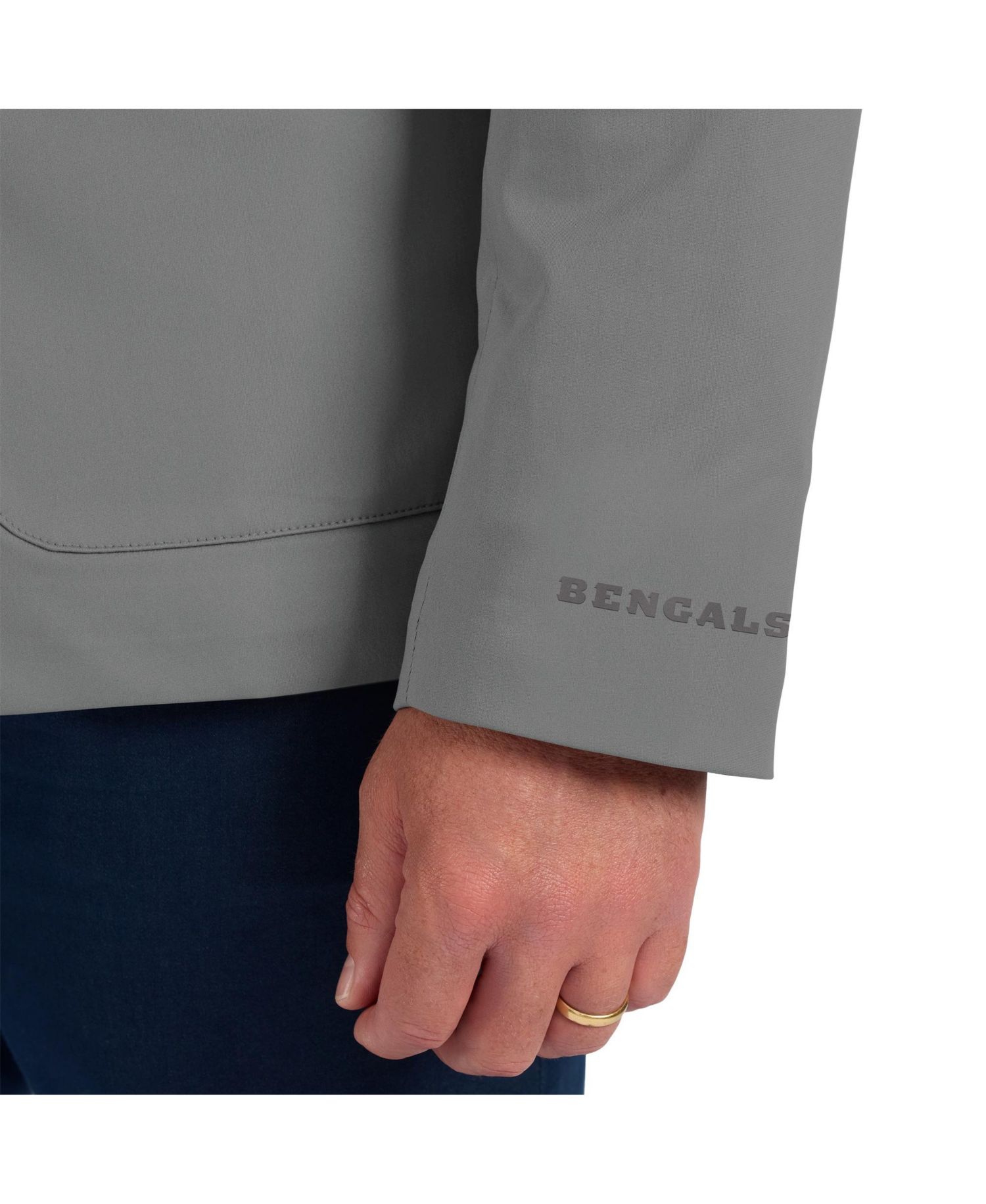 Men's Graphite Cincinnati Bengals Man-In-Motion Blazer