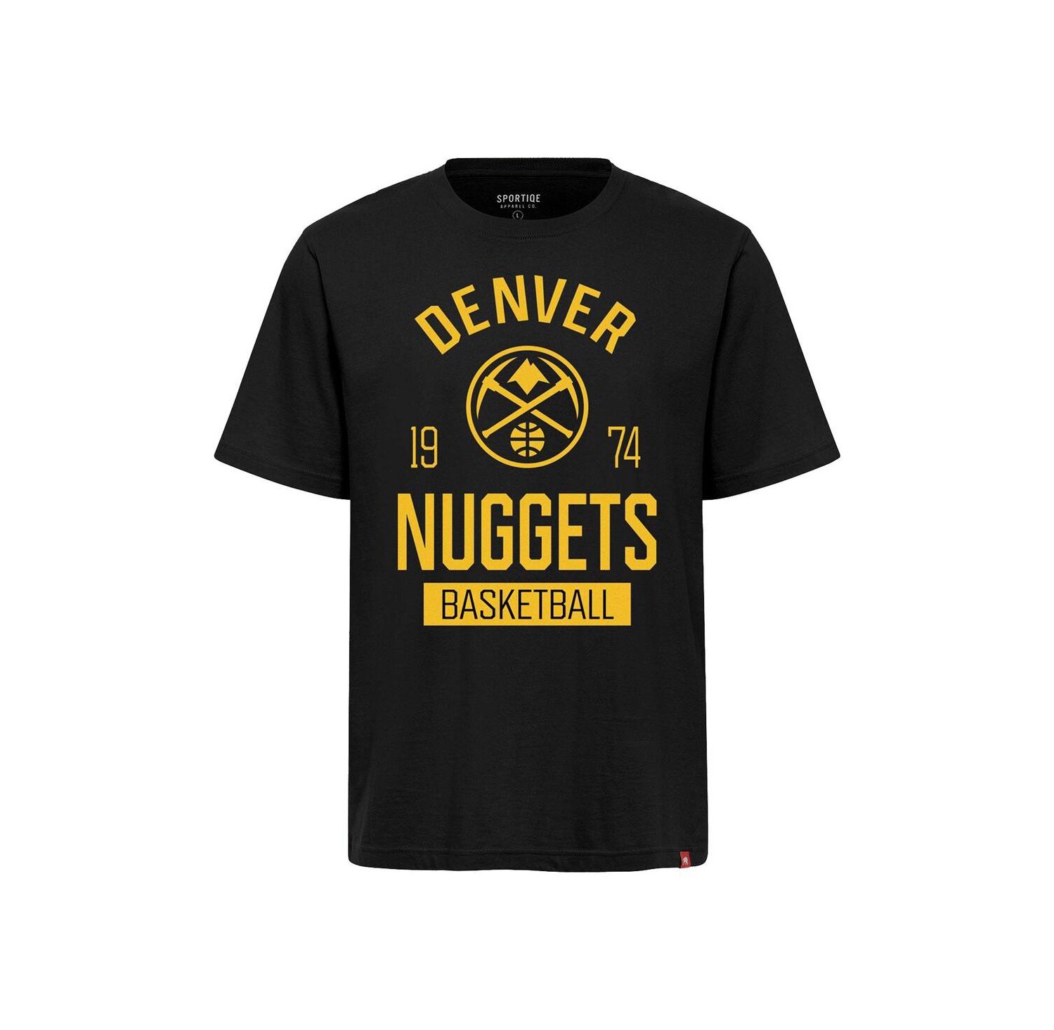 Men's and Women's Black Denver Nuggets Duke Premium T-Shirt