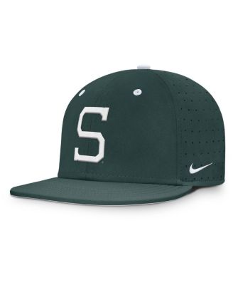 Men's Green Michigan State Spartans Dugout True Dri-FIT Fitted Hat