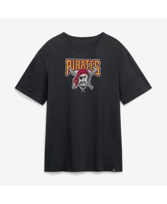 Men's Black Pittsburgh Pirates Vintage Logo Legacy T-Shirt