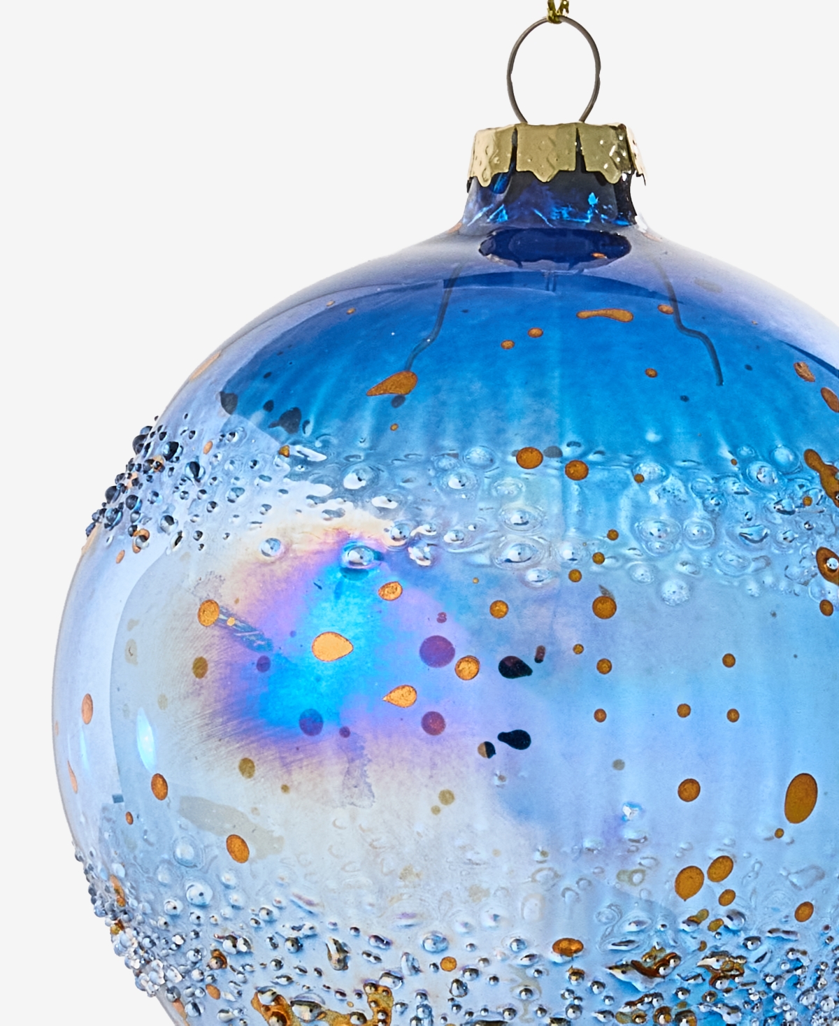 Macy's Celestial Gems Iridescent Ball Ornament, Macy's Exclusive