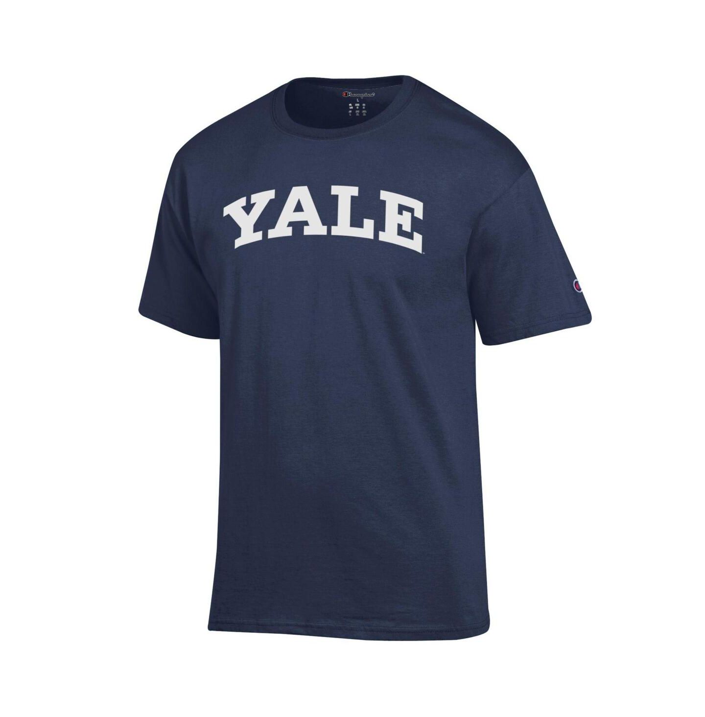 Мужская футболка Champion Navy Yale Bulldogs Basic Arch — фото 2