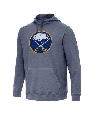 Men's Heather Navy Buffalo Sabres Cloud Pullover Hoodie