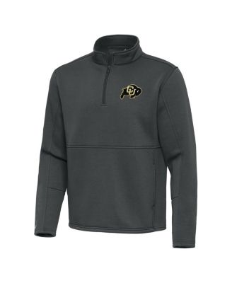 Men's Silver Colorado Buffaloes Twist Quarter-Zip Pullover Jacket