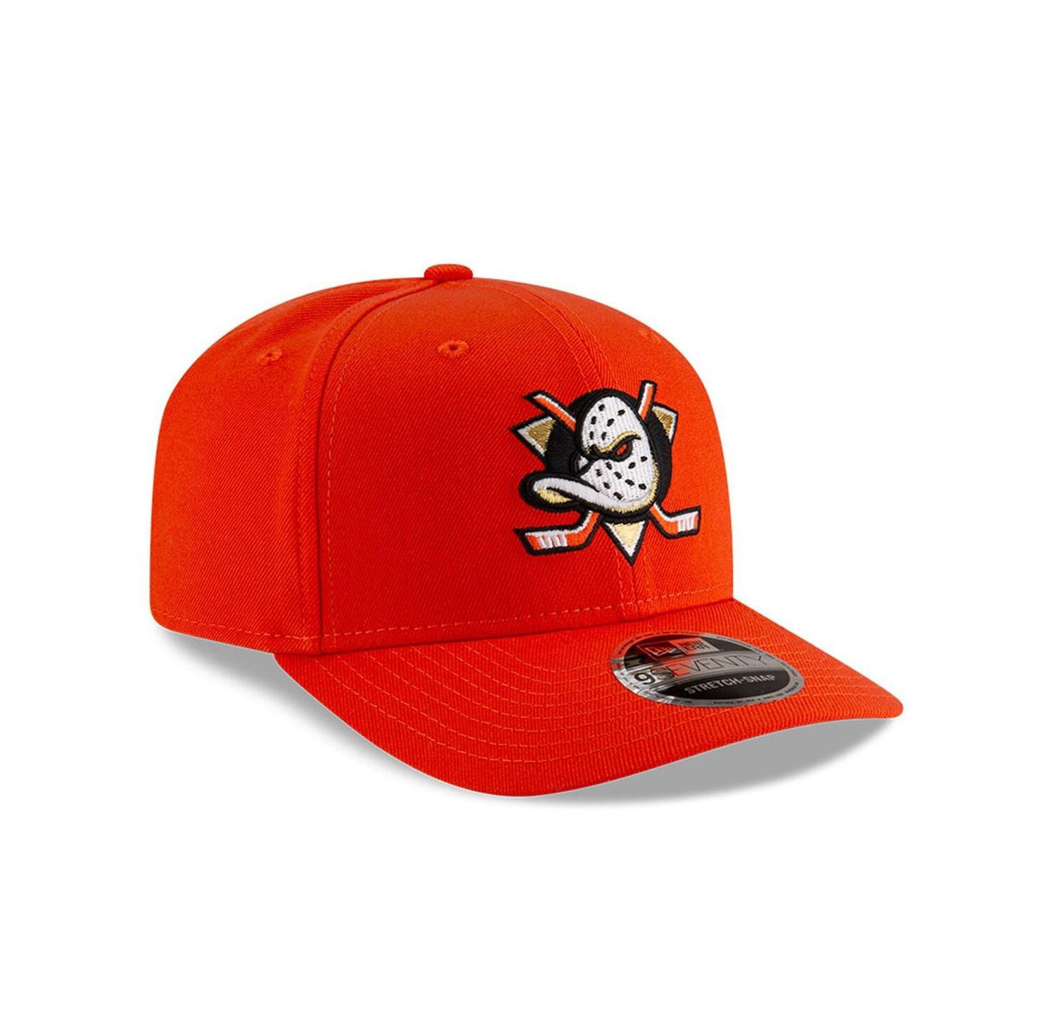 Men's Orange Anaheim Ducks 9SEVENTY Adjustable Hat