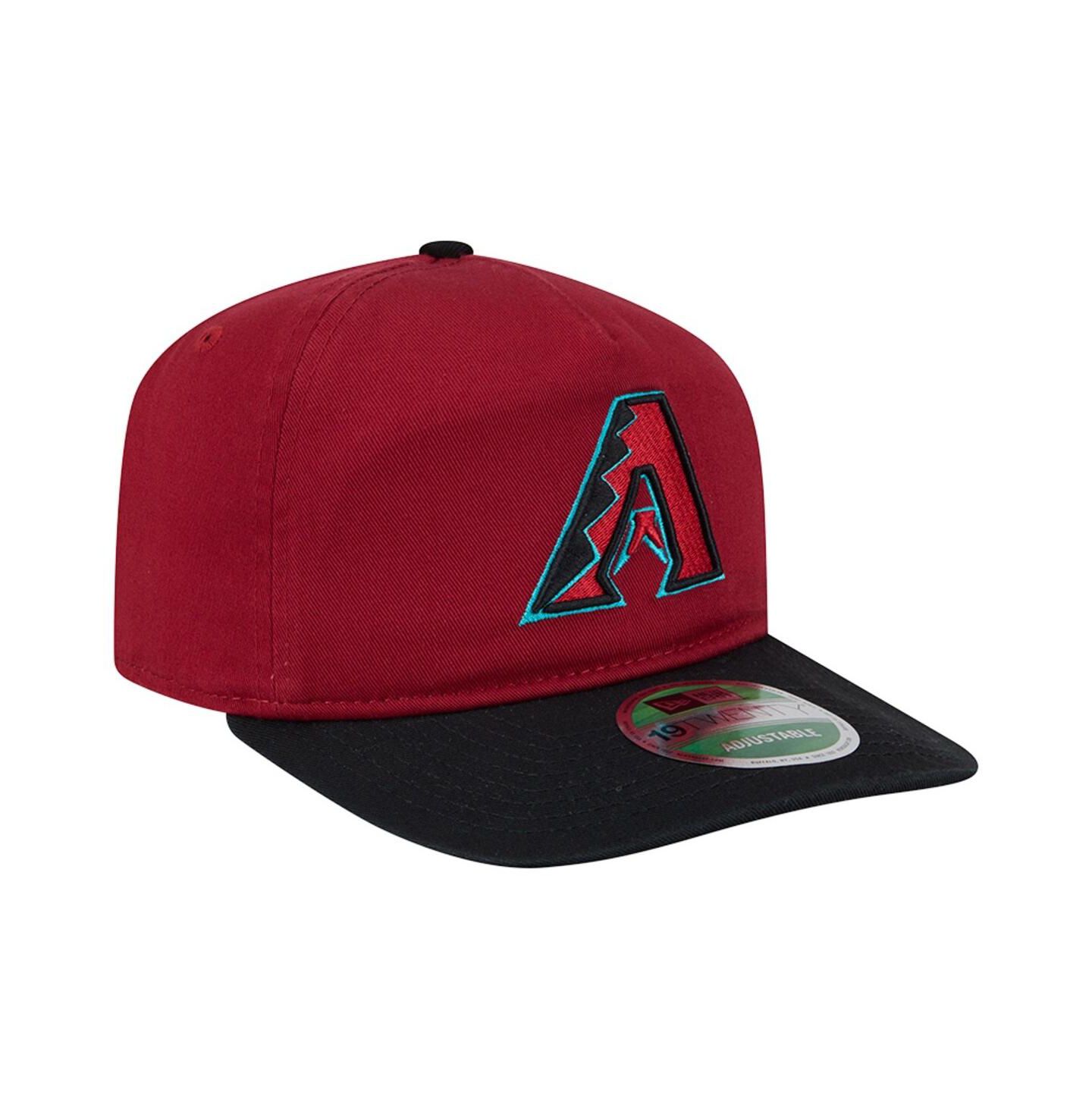 Мужская кепка New Era Red Arizona Diamondbacks Team 19TWENTY Adjustable Hat — фото 3