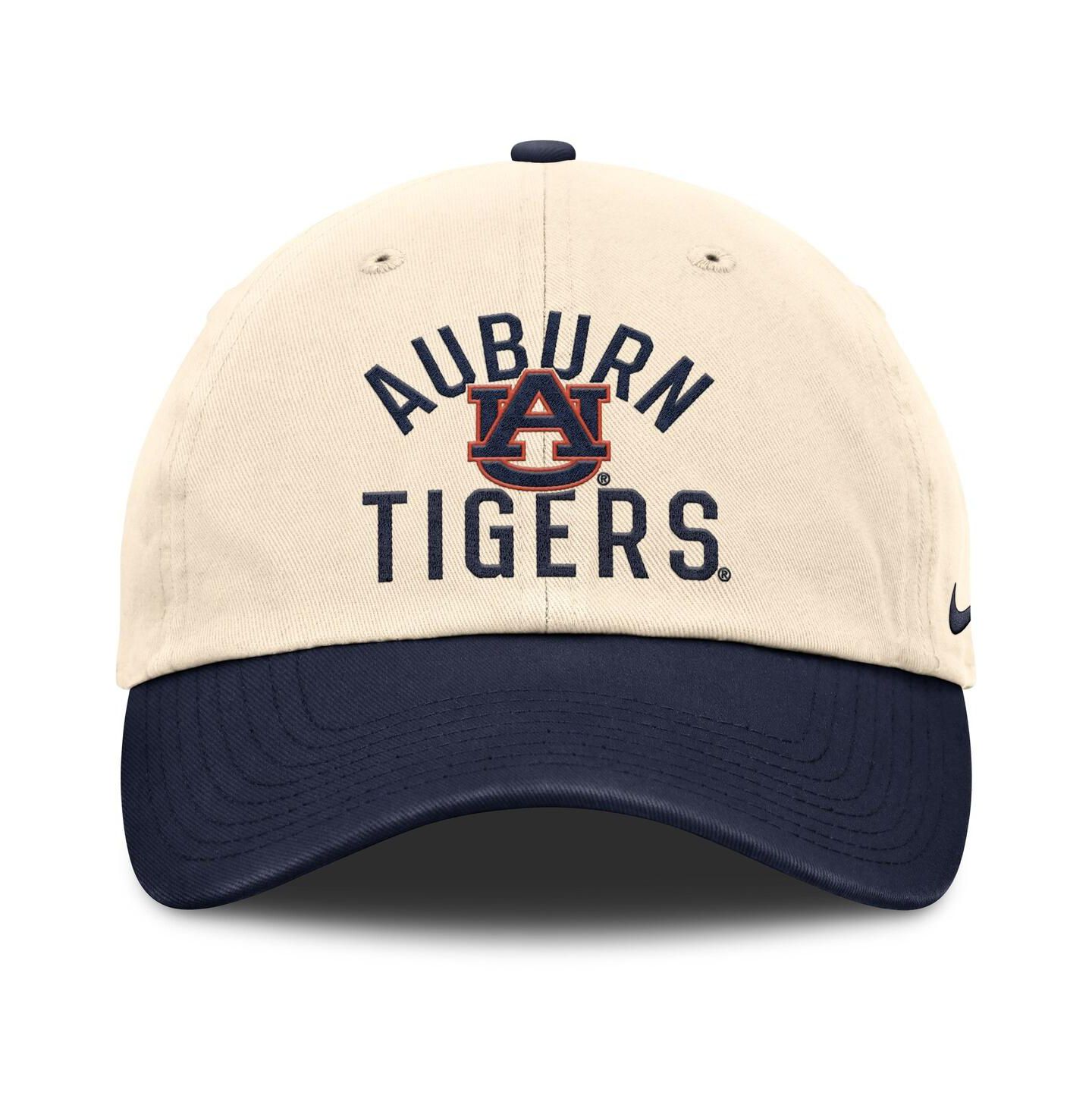 Кепка Nike Natural Auburn Tigers 2026 Primetime Natural 2-Tone Club Adjustable Hat — фото 2