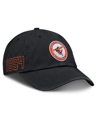 Men's Black Baltimore Orioles Cooperstown Club Adjustable Hat
