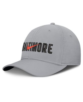 Men's Gray Baltimore Orioles Primetime Rise Dri-FIT Flex Hat