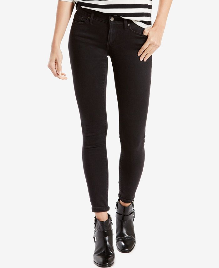 Levi's 711 Stretchy Jeans in Long Length - Macy's