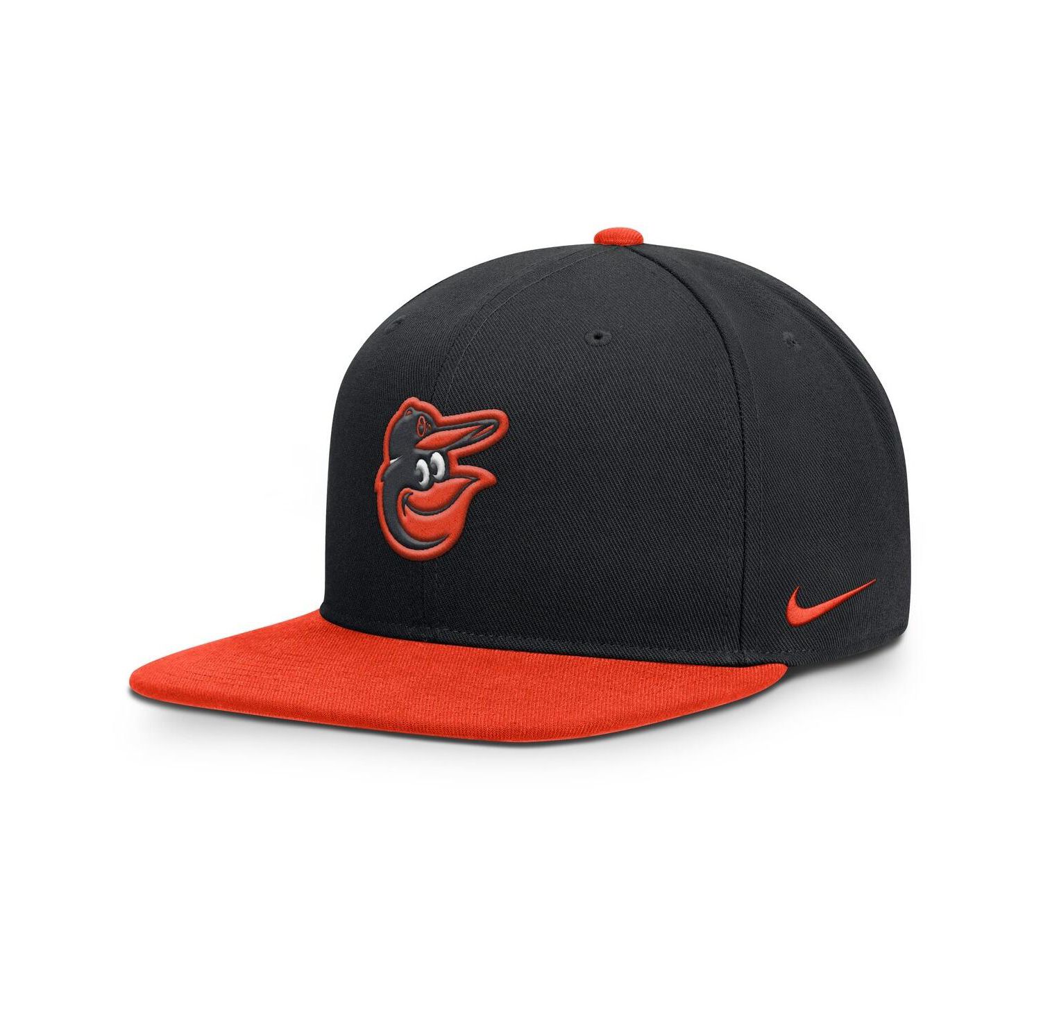 Men's Black/Orange Baltimore Orioles Primetime Pro Dri-FIT Snapback Hat