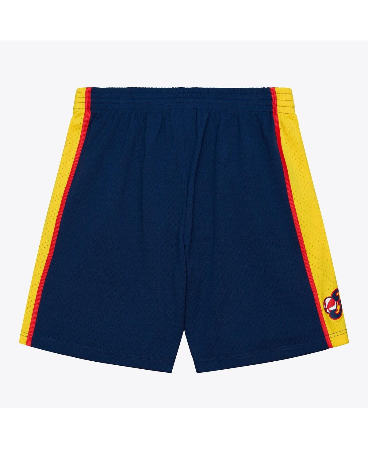 Mitchell & Ness Men's Navy Indiana Fever 2002 Court Origins Swingman Shorts