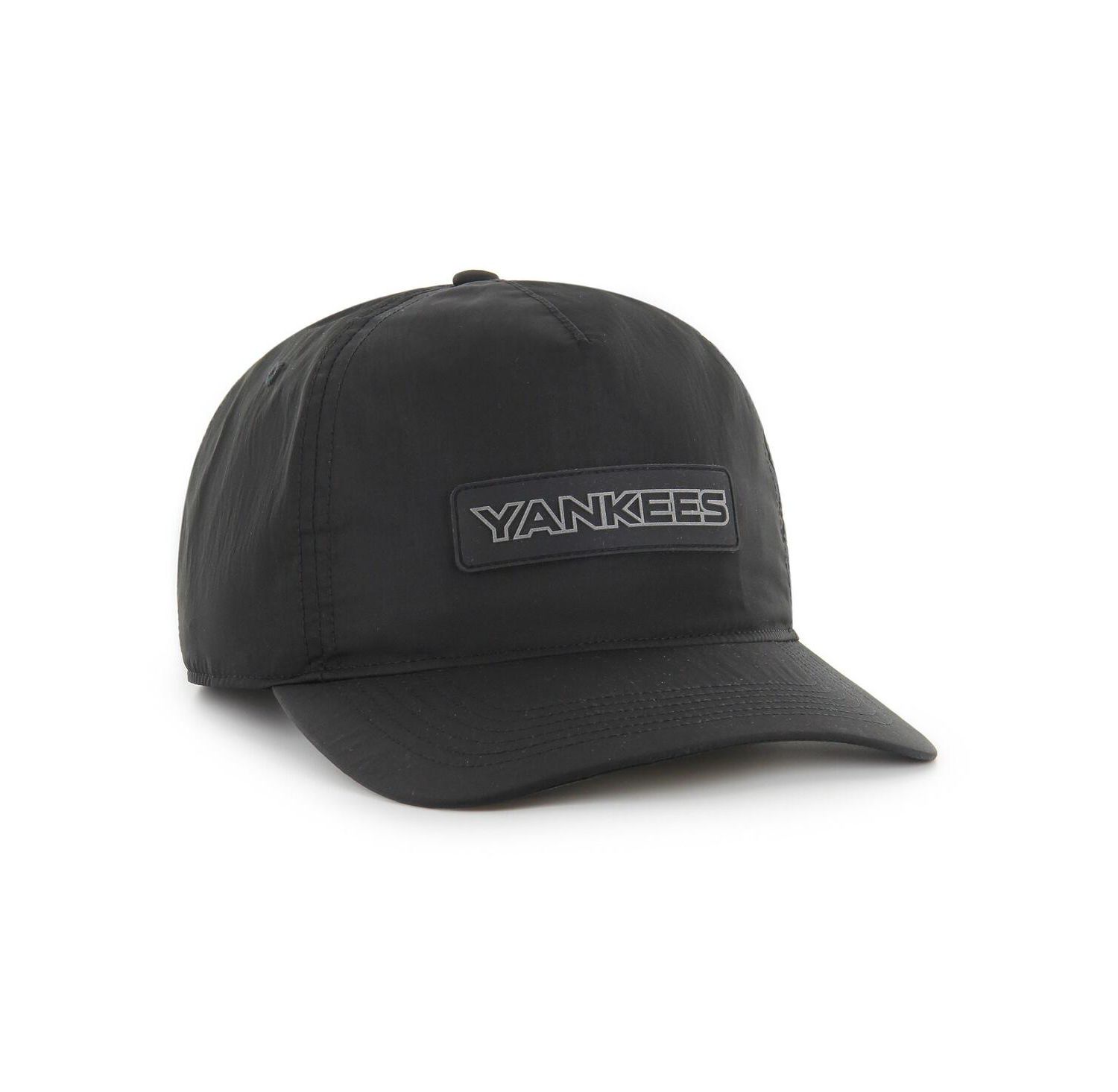 Men's Black New York Yankees Quiet Outdoors Hitch Adjustable Hat