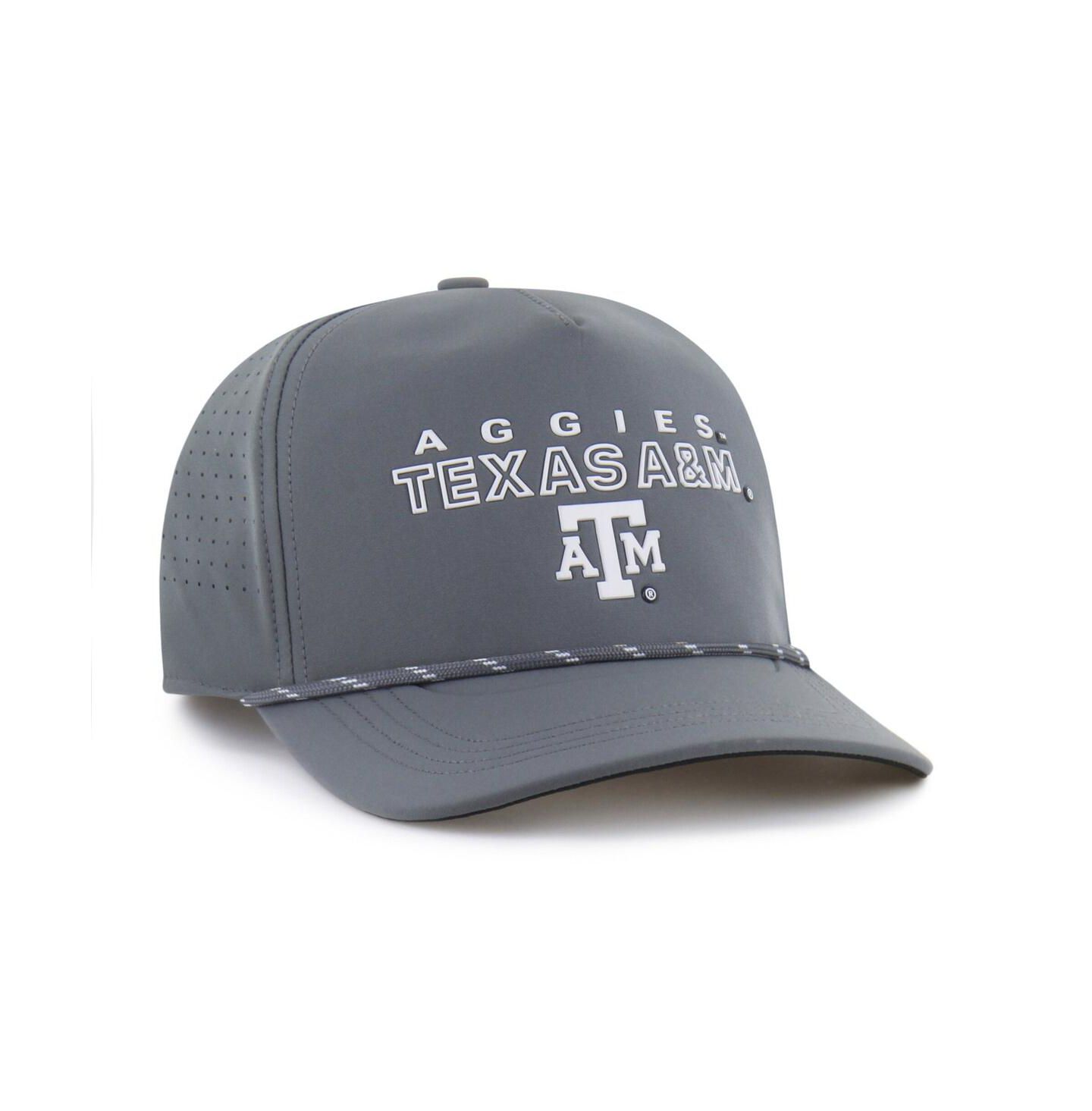 Мужская кепка '47 Brand Gray Texas A&M Aggies Forward Vent Hitch Rope Adjustable Hat — фото 2