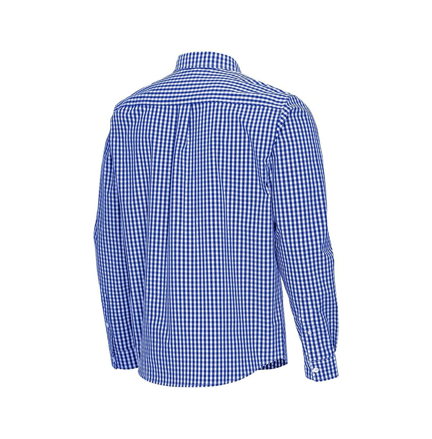 Мужская рубашка Antigua Royal Philadelphia Phillies Ellis Woven Tri-Blend Button-Down — фото 3
