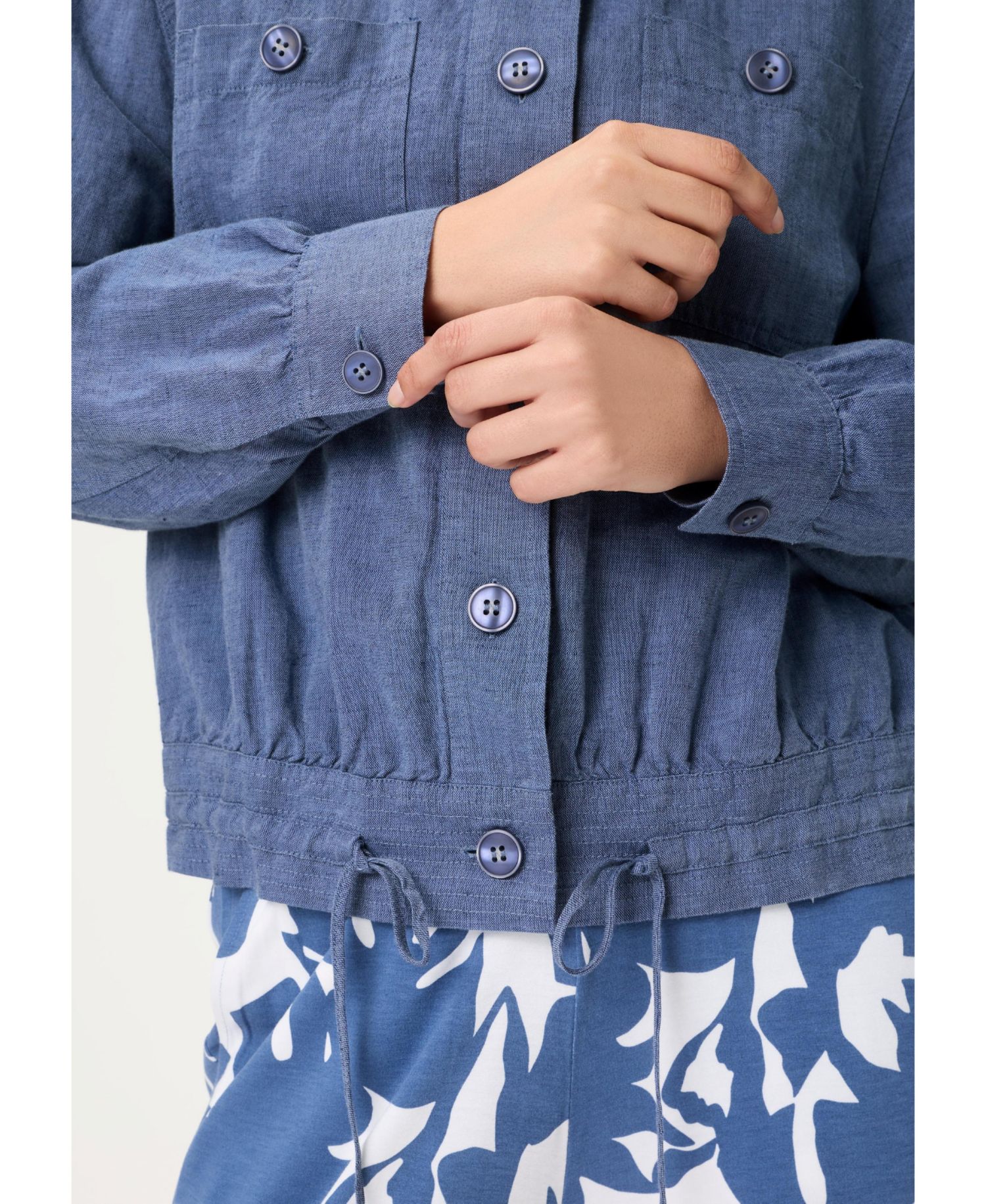 Women's Linen-Cotton Jacket