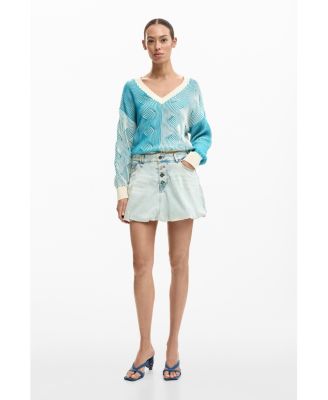 Women's Short Denim Skirt