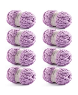 Chunky Chenille Yarn for Hand Knitting Crocheting