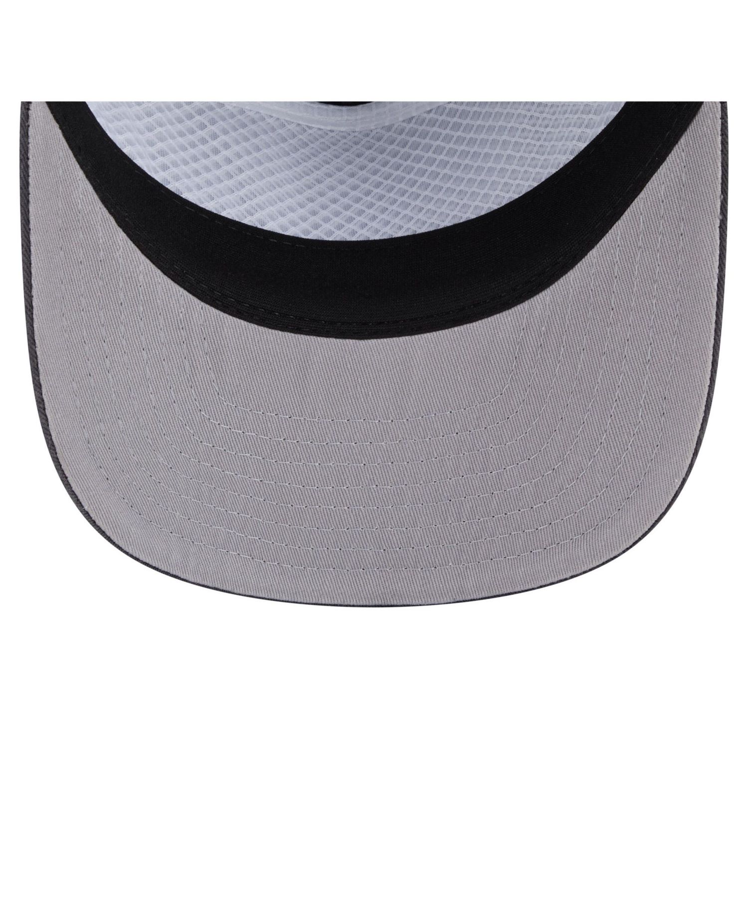 Men's Charcoal Boston Bruins Washed Patch 19TWENTY Trucker Adjustable Hat