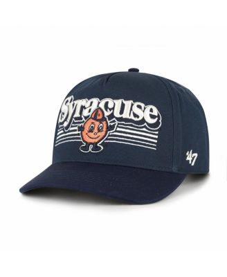 Men's Navy Syracuse Orange Script Fade Hitch Adjustable Hat