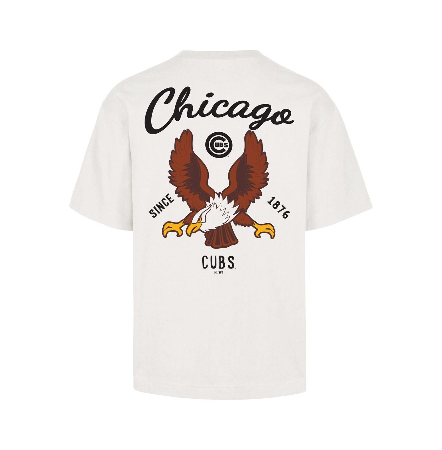 Мужская футболка '47 Brand Cream Chicago Cubs Souvenir Eagle Foundation — фото 3