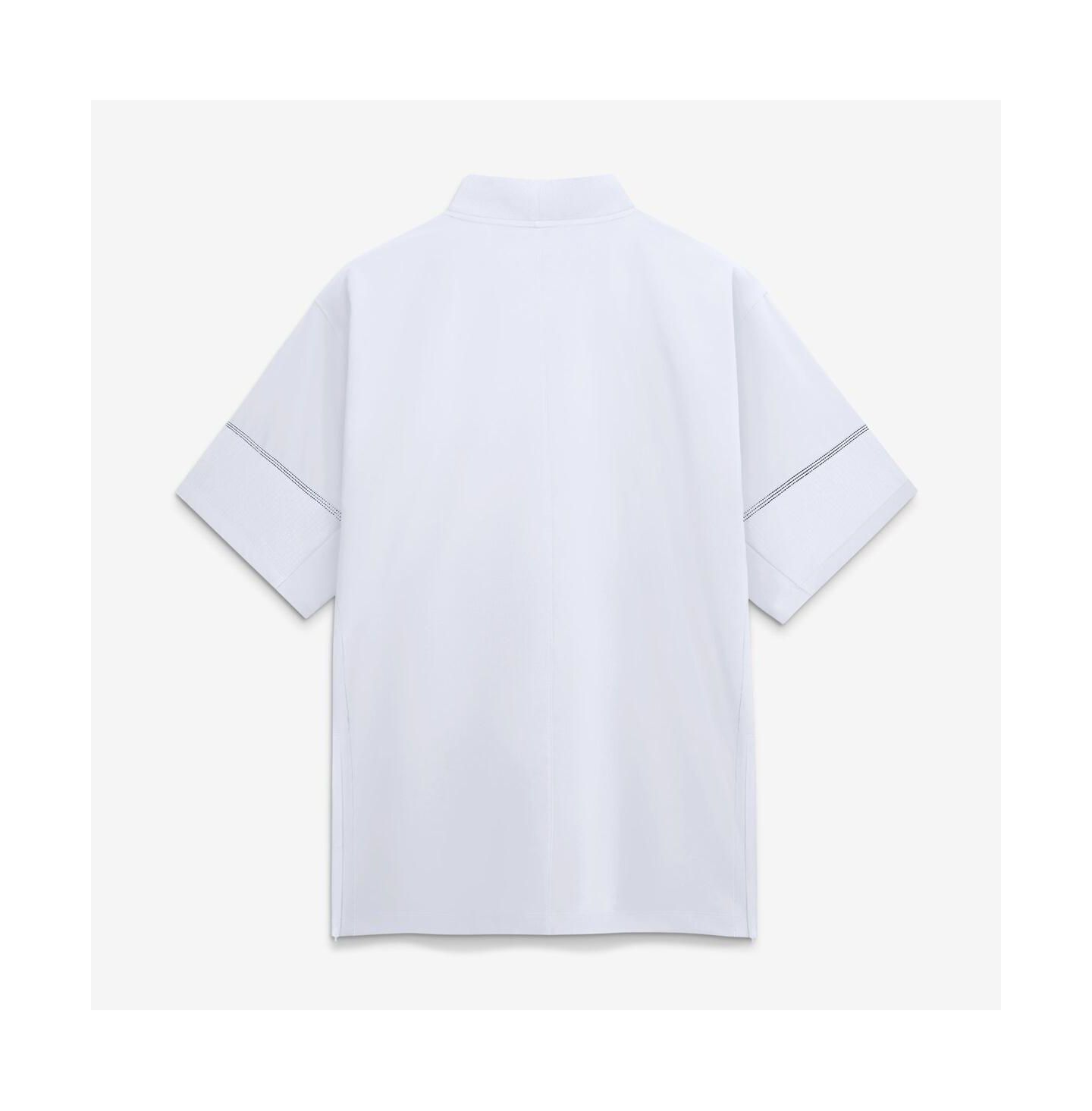 Мужская куртка Nike White West Virginia Mountaineers 2026 Sideline Short Sleeve Quarter-Zip Coach — фото 2