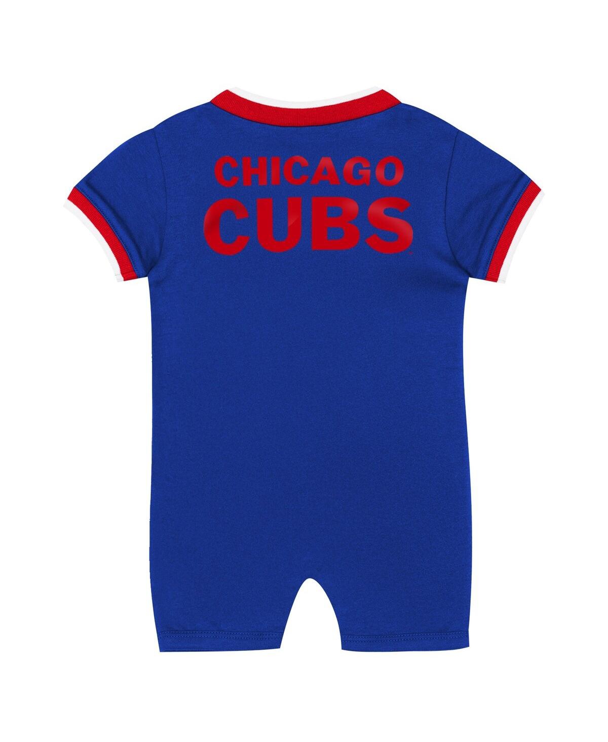 Outerstuff Baby Boys and Girls Royal Chicago Cubs Pinch Coverall
