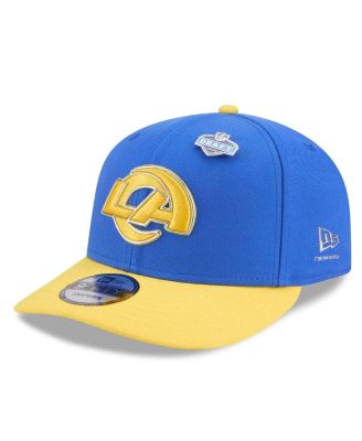 Men's Royal/Gold Los Angeles Rams 2026 NFL Draft On-Stage 9FIFTY Snapback Hat