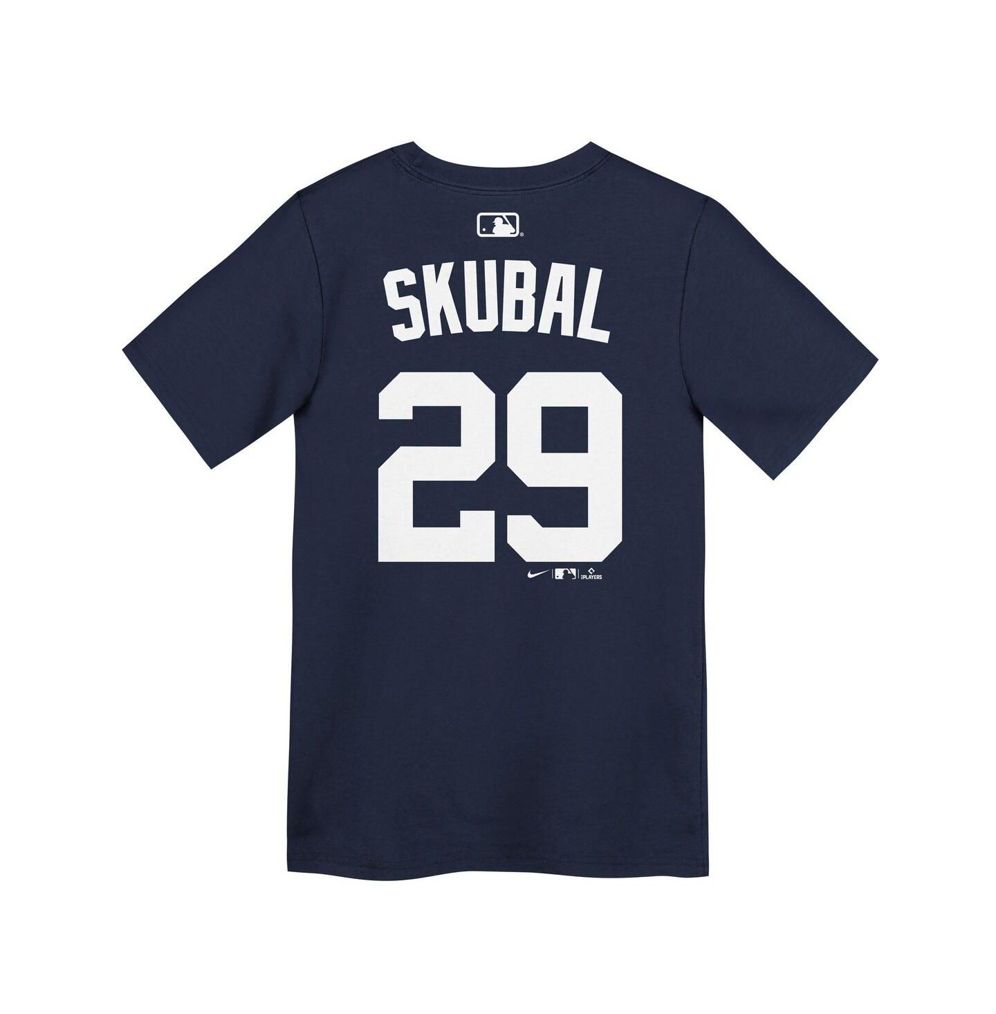 Футболка Nike Tarik Skubal Navy Detroit Tigers Name & Number для мальчиков — фото 3