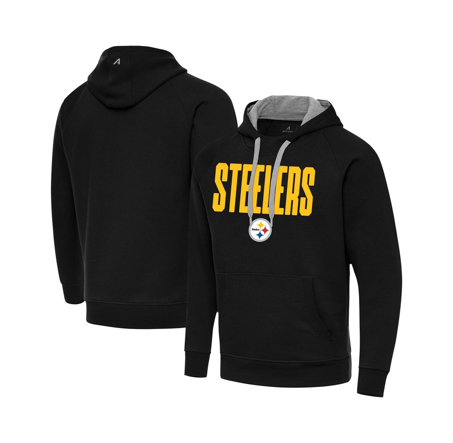 Men's Black Pittsburgh Steelers Victory Hoodie