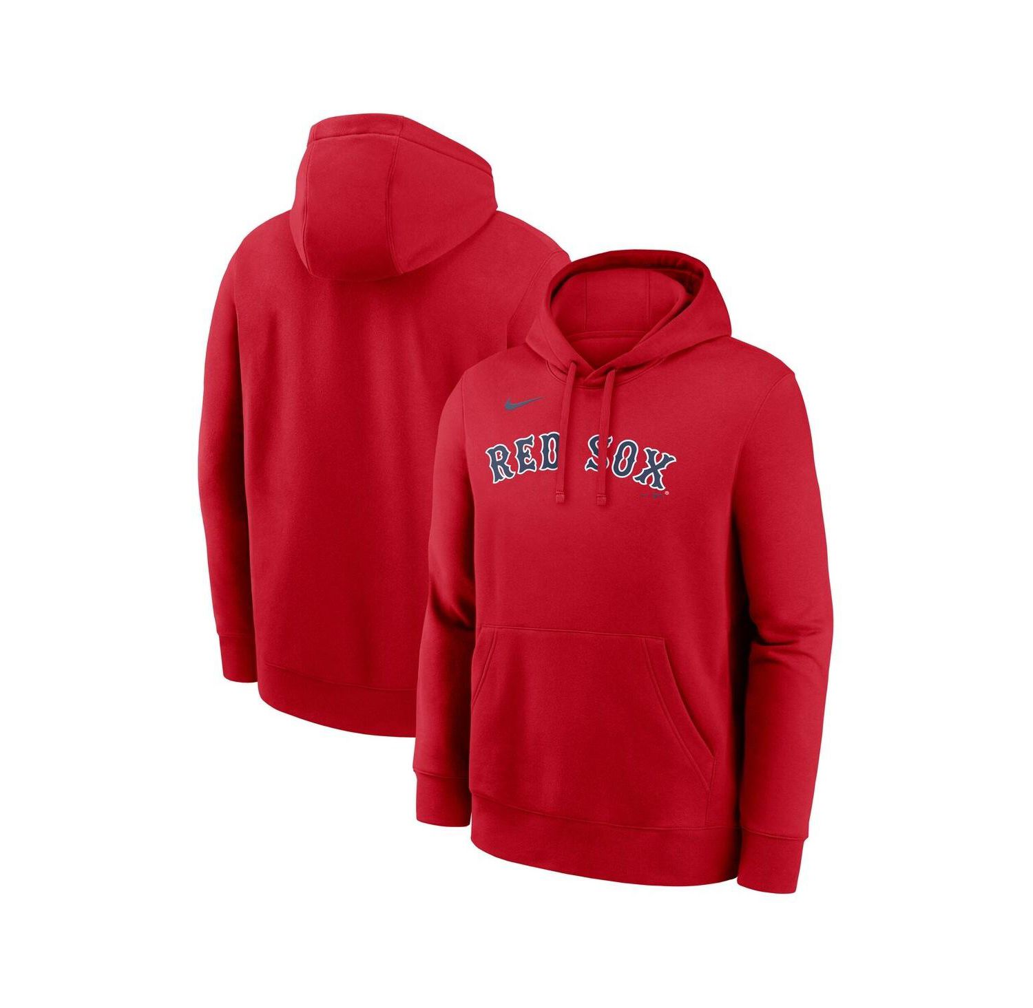 Men's Red Boston Red Sox Dri-Fit Club Hoodie