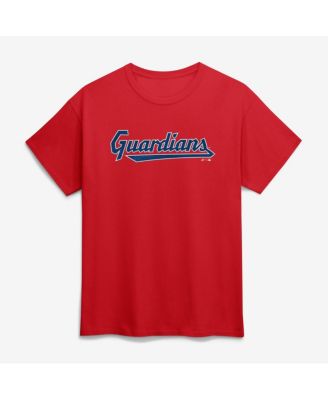 Men's Red Cleveland Guardians Wordmark T-Shirt