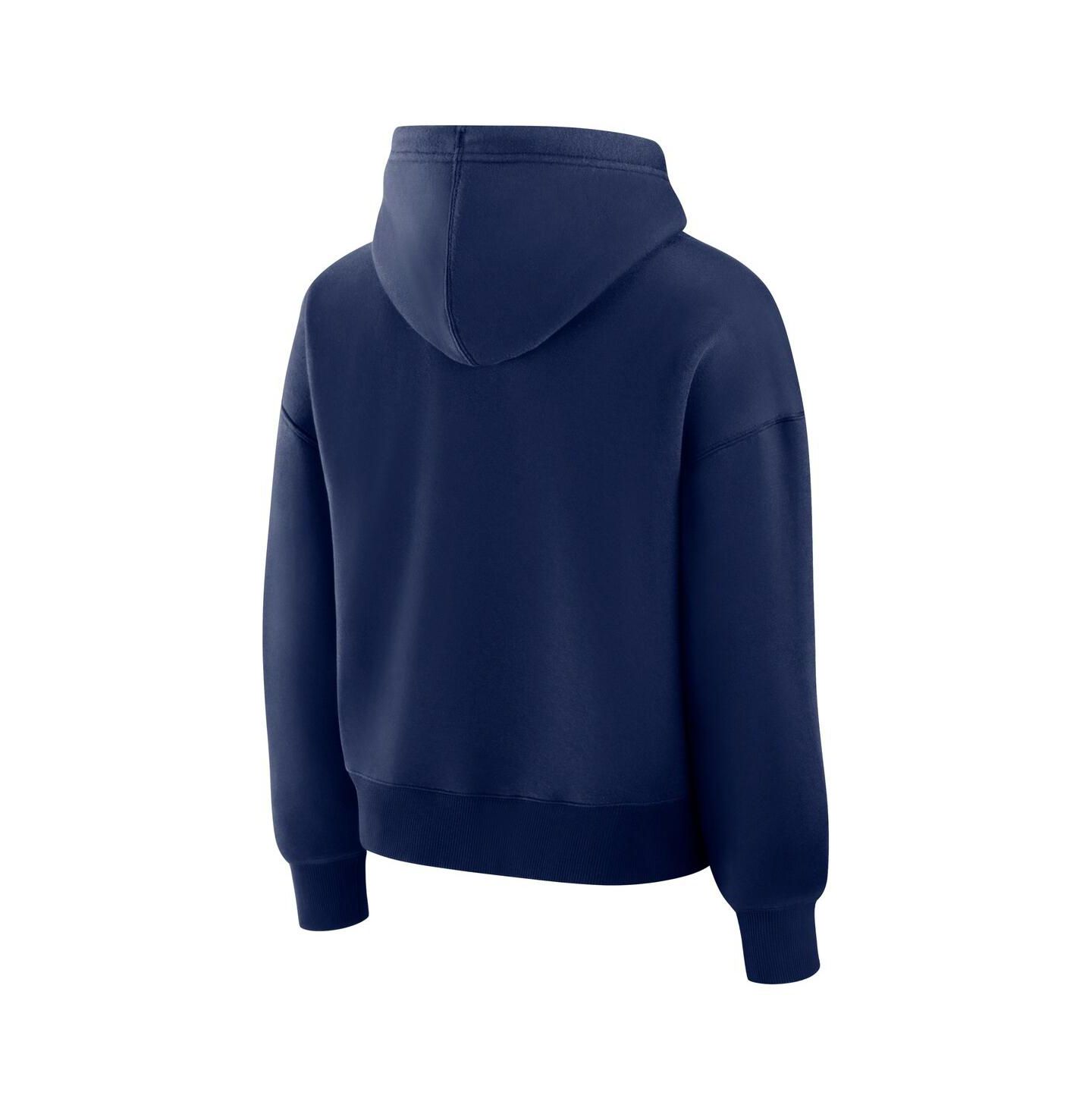 Женское худи Fanatics Navy Seattle Mariners Lockup Legacy Fleece — фото 3