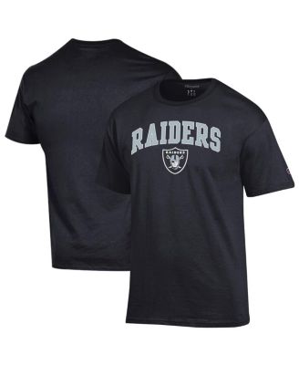 Men's Black Las Vegas Raiders Arch Over Logo T-Shirt
