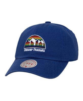 Men's Navy Denver Nuggets Hardwood Classics 1904 Adjustable Hat