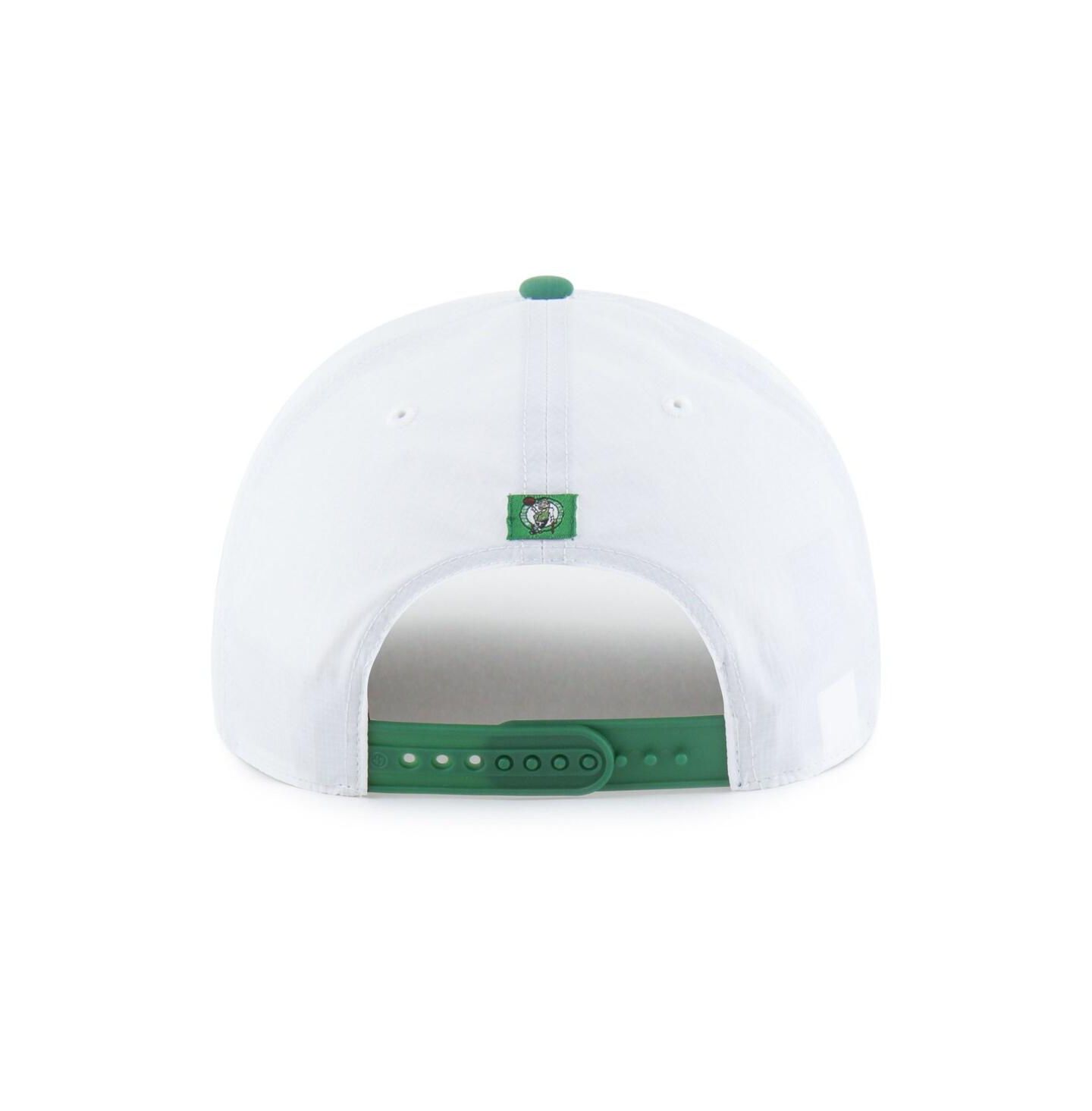 Мужская кепка '47 Brand White Boston Celtics Brrr° Condor Two-Tone Hitch Rope Adjustable Hat — фото 2