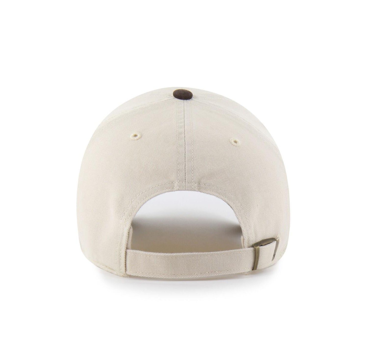 Men's Natural/Brown Cincinnati Reds Two-Tone Fashion Clean Up Adjustable Hat