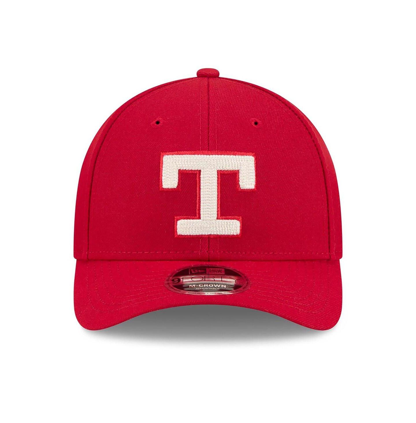 Мужская кепка New Era Red Texas Rangers 2026 City Connect 9FORTY M-Crown Adjustable Hat — фото 2