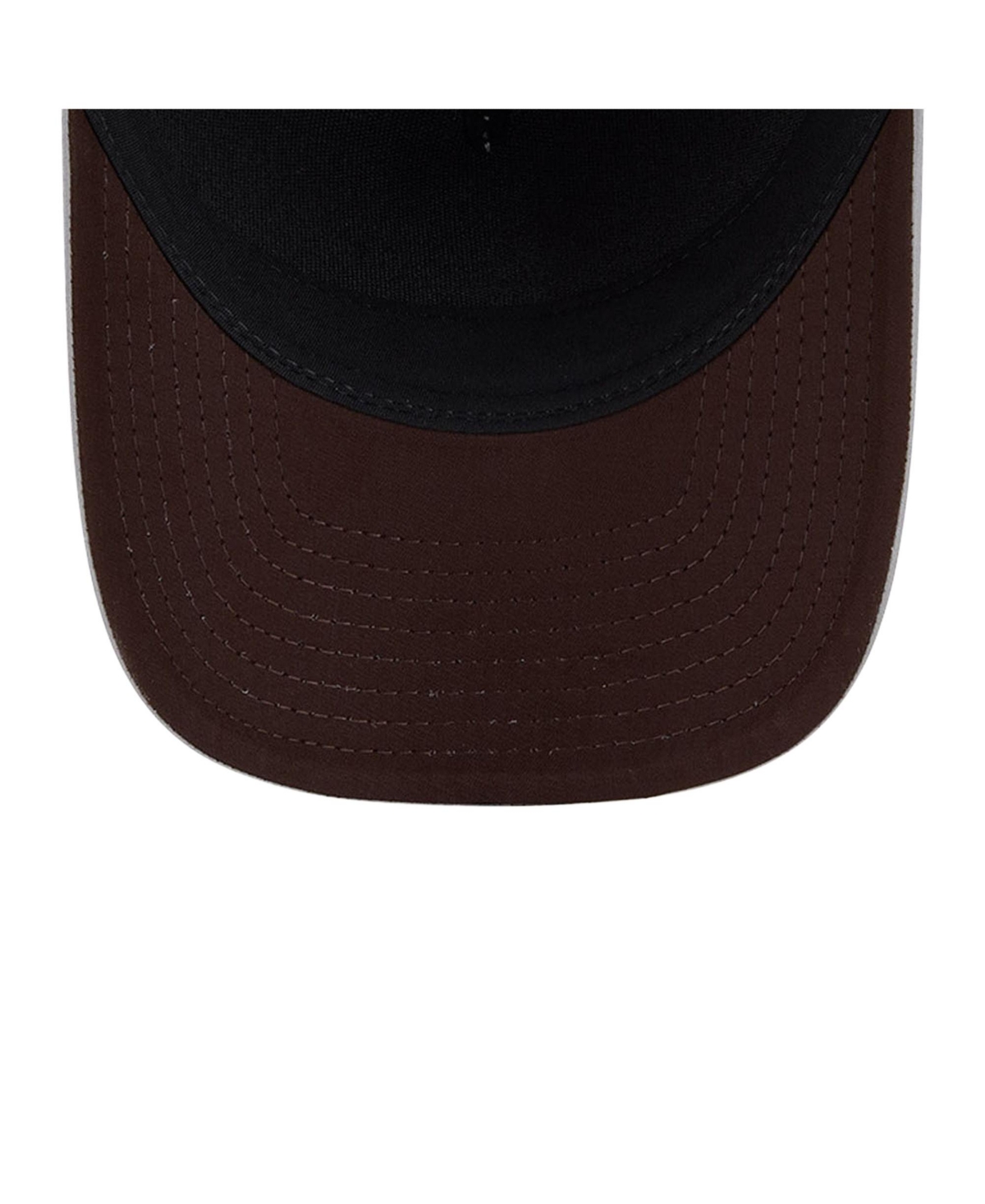 New Era Men's Gray San Diego Padres Micro Logo 9FORTY M-Crown A-Frame Adjustable Hat