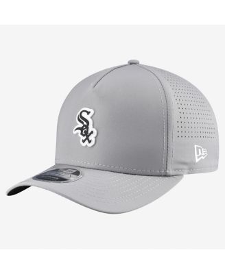 Men's Gray Chicago White Sox Micro Logo 9FORTY M-Crown A-Frame Adjustable Hat