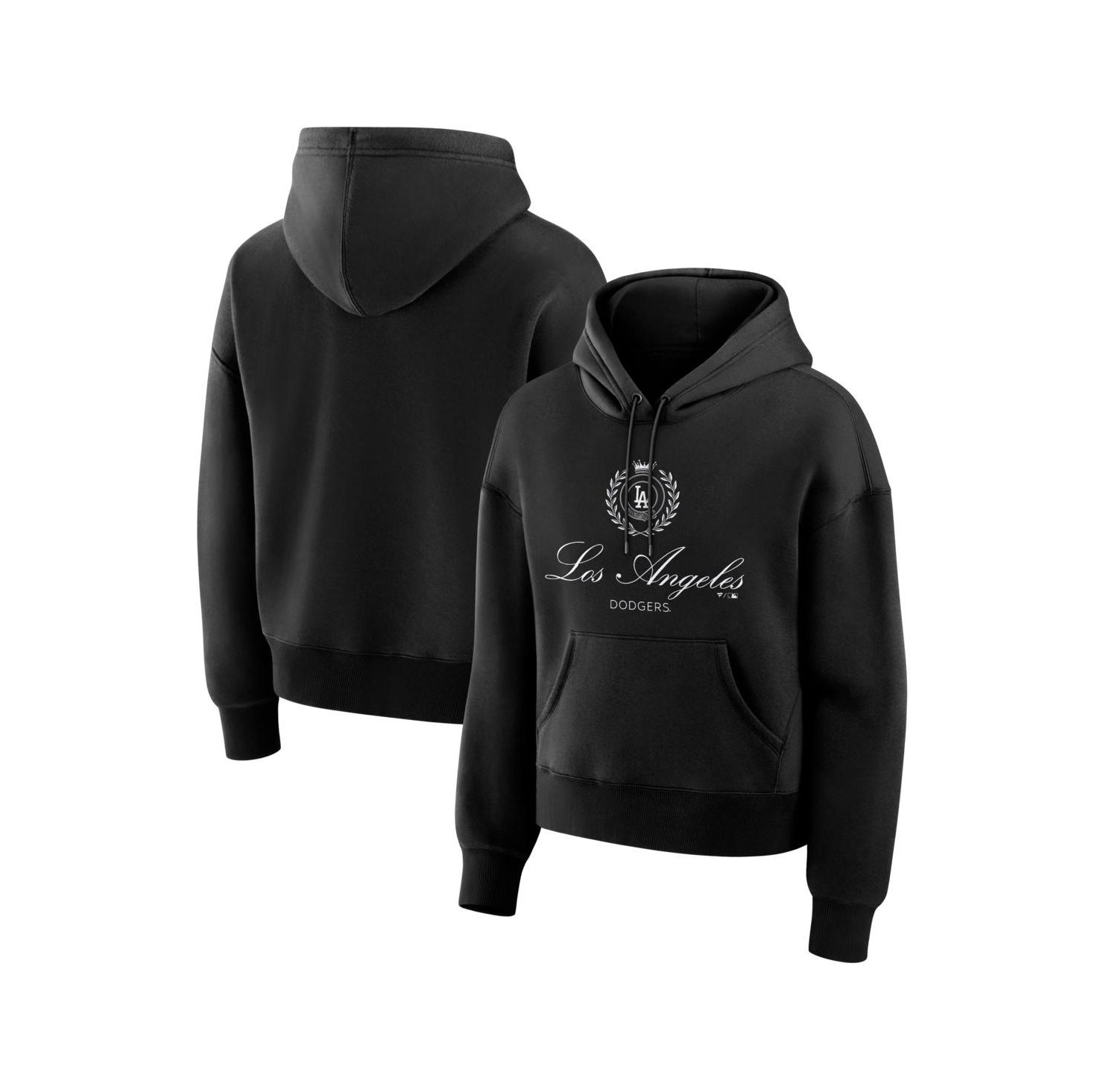 Women's Black Los Angeles Dodgers Legacy Fleece Hoodie
