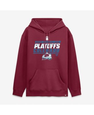 Men's Burgundy Colorado Avalanche 2026 Stanley Cup Playoffs Hoodie