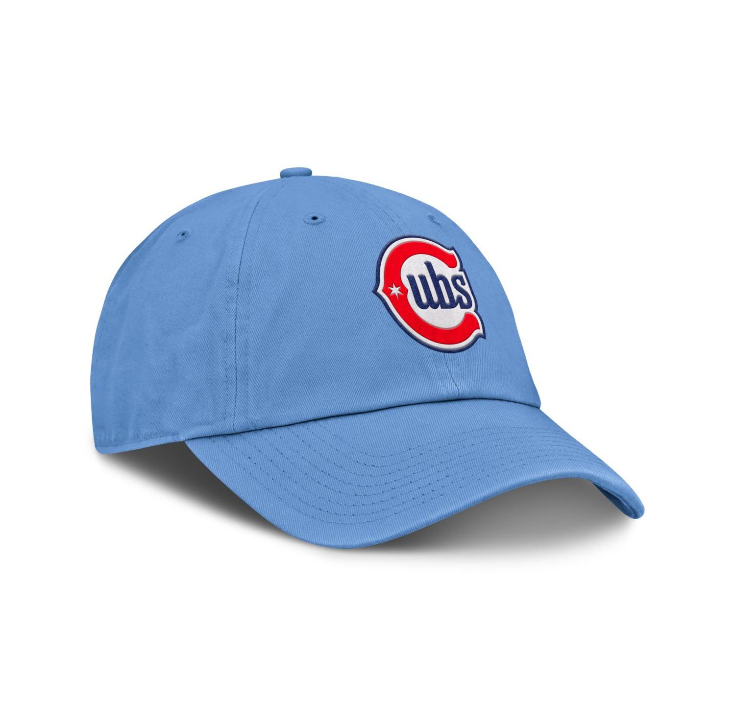 Men's Light Blue Chicago Cubs Club Adjustable Hat