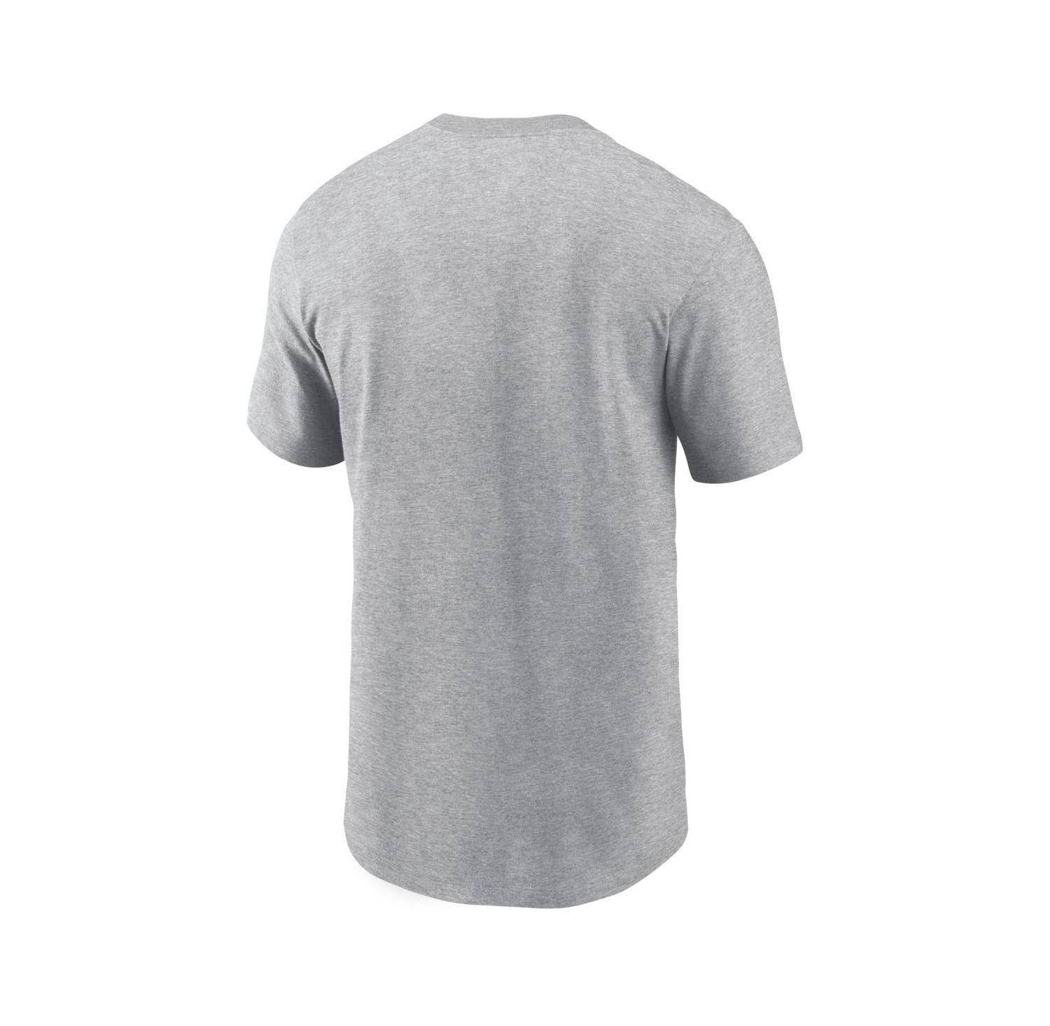 Men's Heather Gray Michigan Wolverines Basketball Refresh T-Shirt