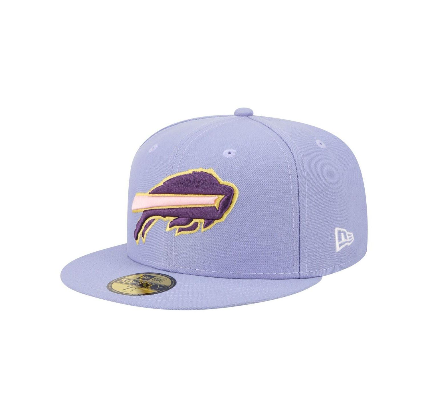 Men's Light Purple Buffalo Bills Lavender Bloom 59FIFTY Fitted Hat