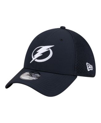 Men's Navy Tampa Bay Lightning Logo 39THIRTY Flex Hat