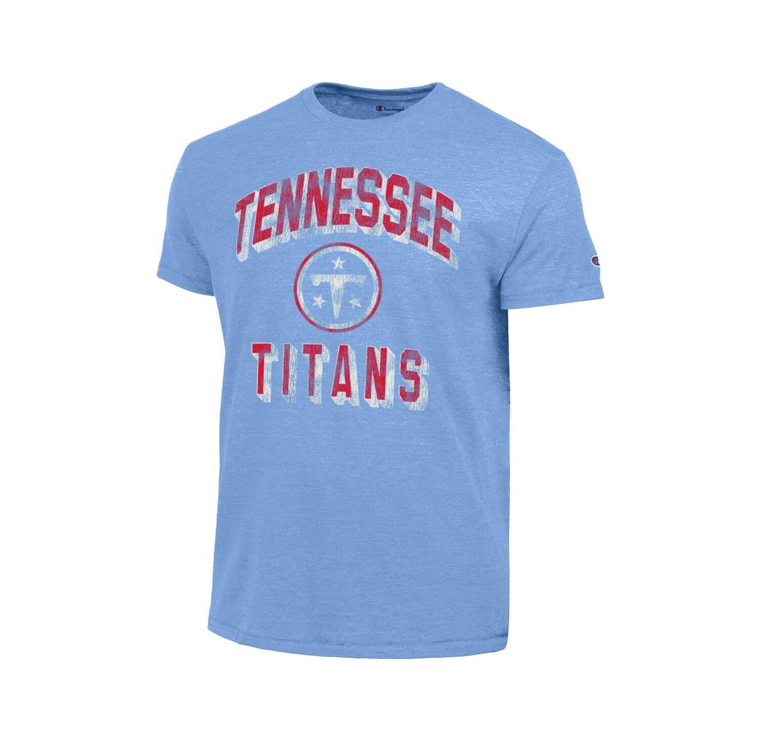 Men's Light Blue Tennessee Titans Ultimate Tri-Blend T-Shirt