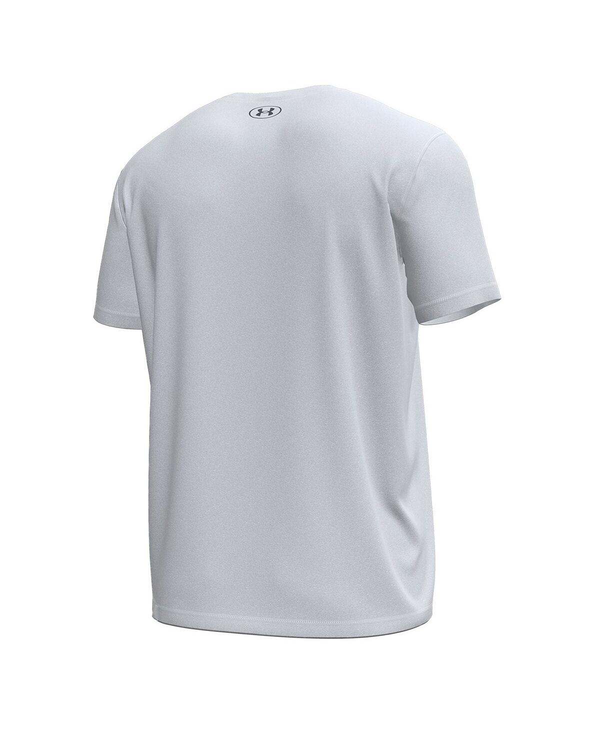 Under Armour Men's White Notre Dame Fighting Irish Golf Leprechaun Tech Stretch T-Shirt