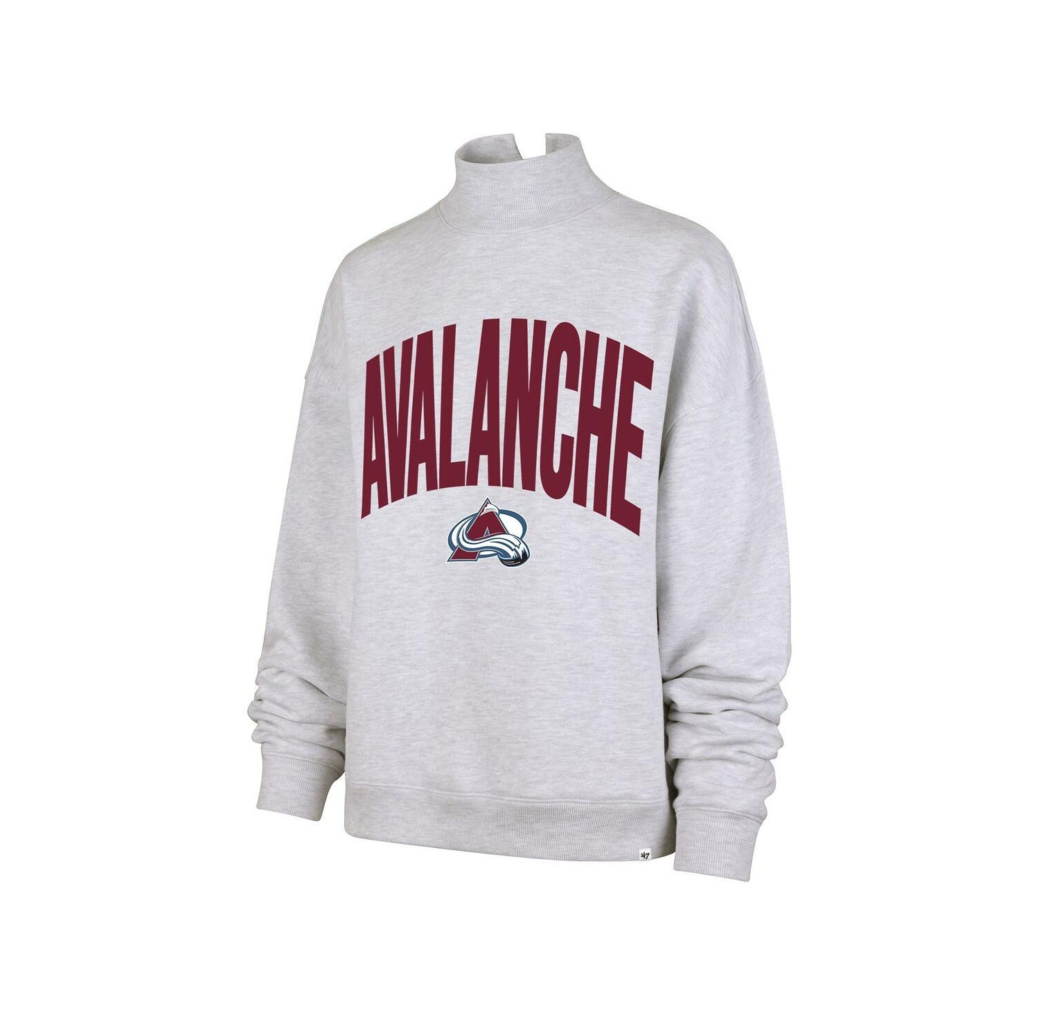 Women's Heather Gray Colorado Avalanche Subtle Muse Sweatshirt